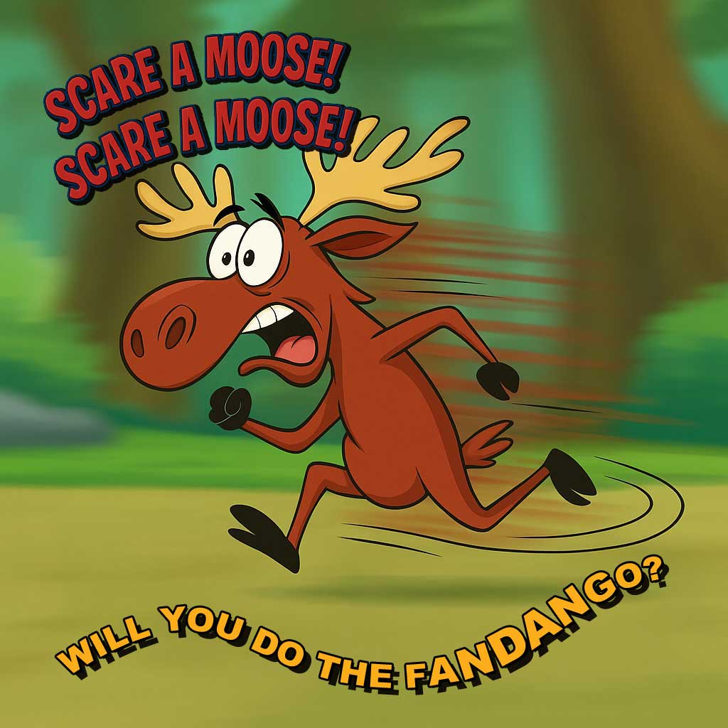 Scare a Moose!