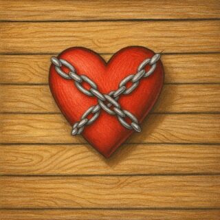 Chain Heart - Coloursed and Animated with AI
#zaneaiart #zaneai #chainedheart #postitnoteevolved