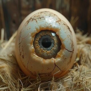 Not everything that hatches is meant to blink politely. Some things are born already watching. ποΈπ₯
#surrealhorror #uncannyart #weirdcore #bodyhorrorlight #oddlyterrifying #dreamlogic #eyecontact